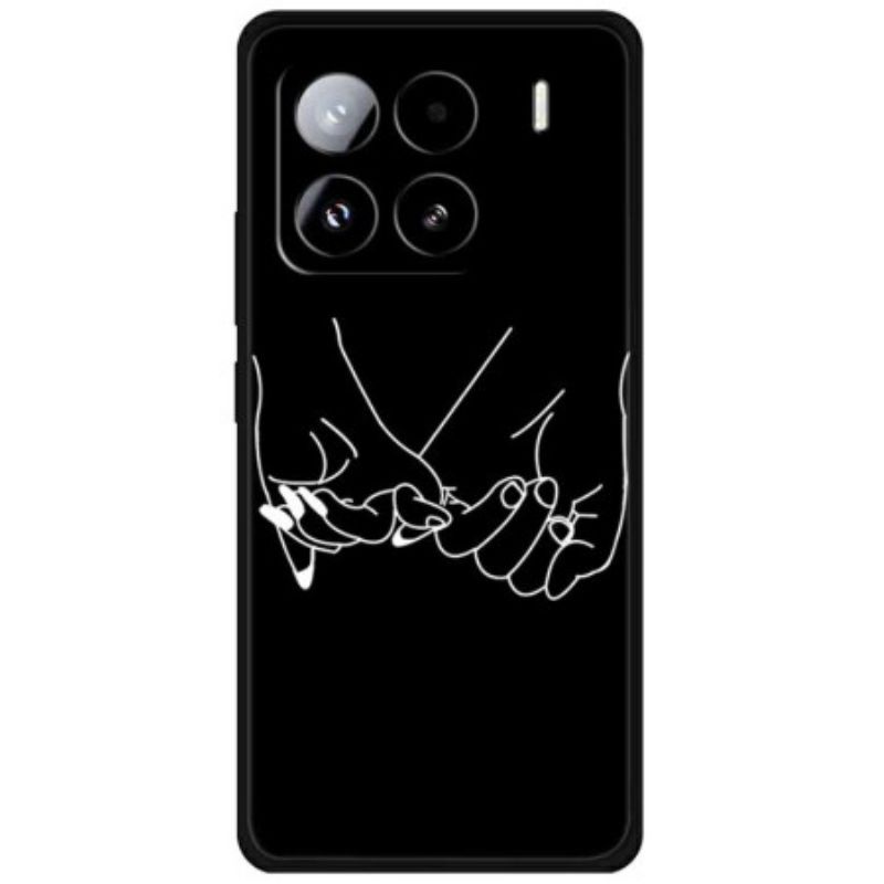 Hoesje Xiaomi 15 Pro Kromme Handen Bescherming Hoesje