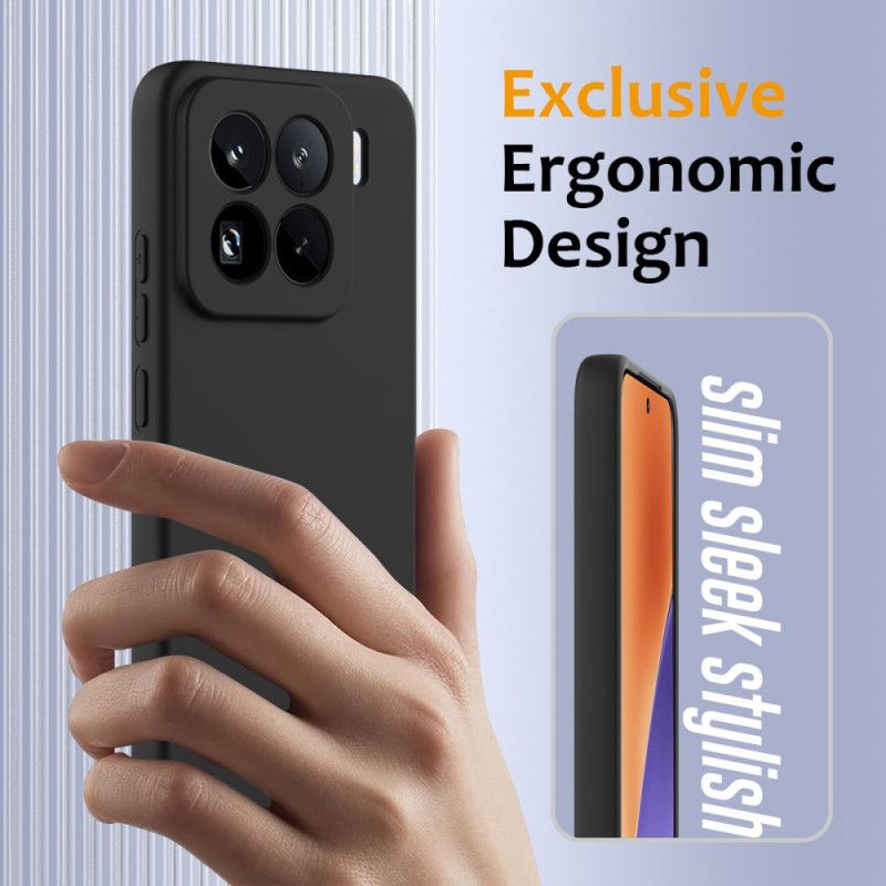 Hoesje Xiaomi 15 Pro Magsafe-compatibele Vloeibare Siliconen Met Riem