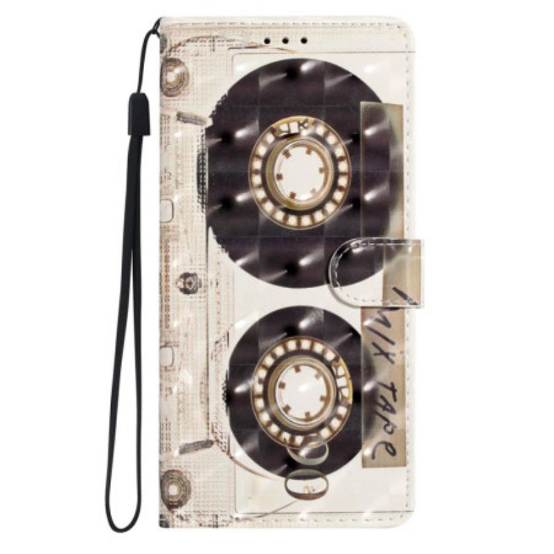 Leren Hoesje Voor Xiaomi 15 Pro 3d Cassette