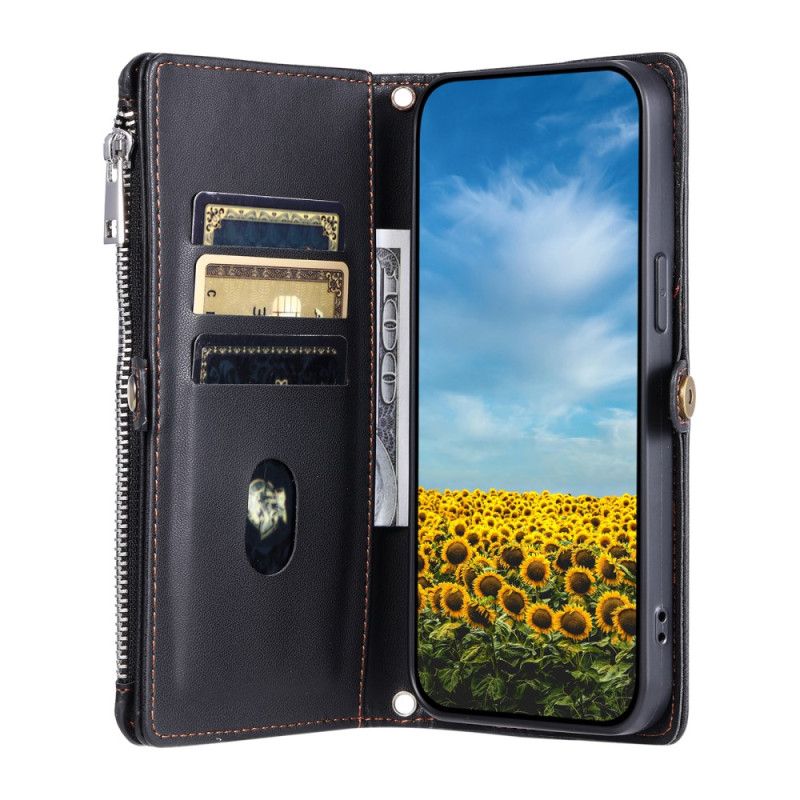 Leren Hoesje Voor Xiaomi 15 Pro Premium Bandje En Schouderband