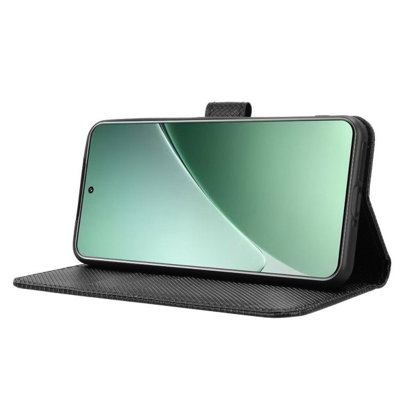 Leren Hoesje Voor Xiaomi 15 Pro Stippenbandje