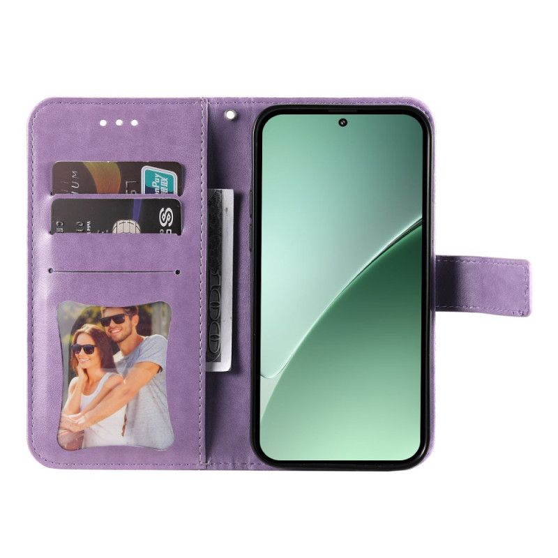 Leren Hoesje Xiaomi 15 Pro Mandala-print Bescherming Hoesje