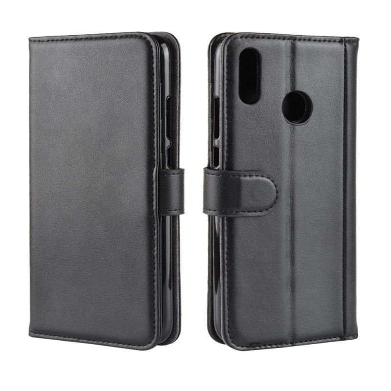 Bescherming Hoesje Huawei P Smart 2019 Bruin Zwart Splitleer