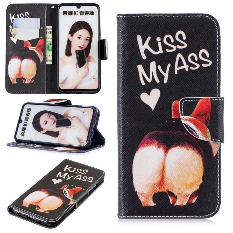 Bescherming Hoesje Huawei P Smart 2019 Telefoonhoesje Kus Mijn Reet