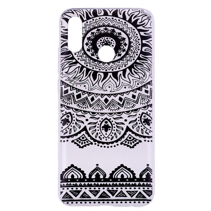 Cover Hoesje Huawei P Smart 2019 Telefoonhoesje Bloemen Mandala