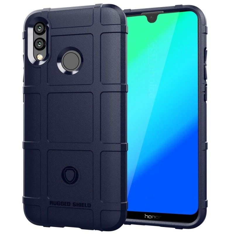Hoesje Huawei P Smart 2019 Grijs Zwart Robuust Schild