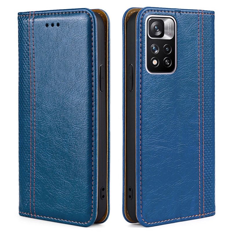 Folio-hoesje Xiaomi Redmi Note 11 Pro / Note 11 Pro Plus Vintage Lederen Stijl