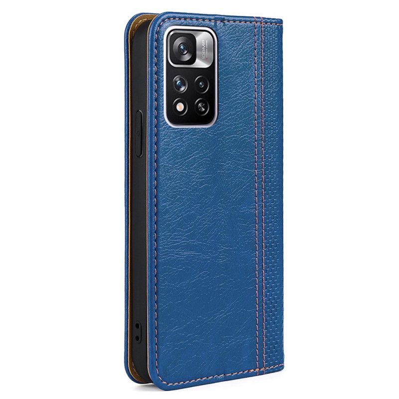 Folio-hoesje Xiaomi Redmi Note 11 Pro / Note 11 Pro Plus Vintage Lederen Stijl