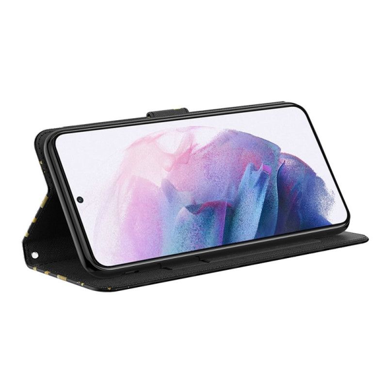 Leren Hoesje Voor Xiaomi Redmi Note 11 Pro / Note 11 Pro Plus Chique Kant