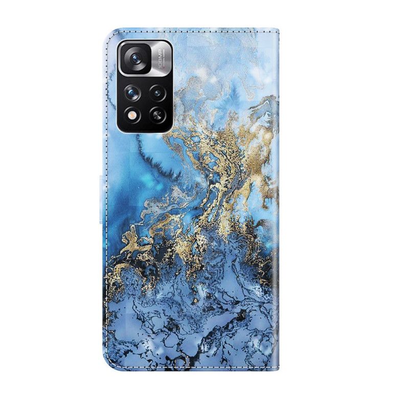 Leren Hoesje Xiaomi Redmi Note 11 Pro / Note 11 Pro Plus Crazy Marble Bescherming Hoesje