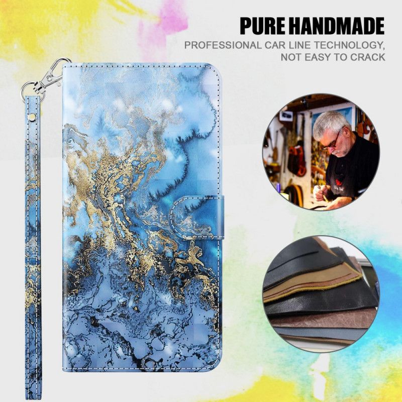 Leren Hoesje Xiaomi Redmi Note 11 Pro / Note 11 Pro Plus Crazy Marble Bescherming Hoesje