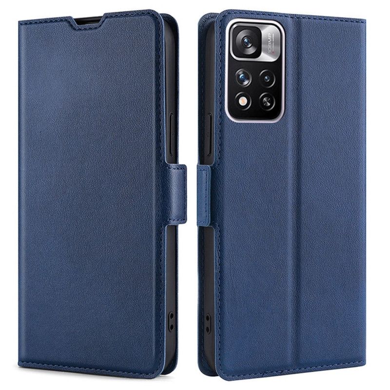 Leren Hoesje Xiaomi Redmi Note 11 Pro / Note 11 Pro Plus Finesse Lederen Stijl