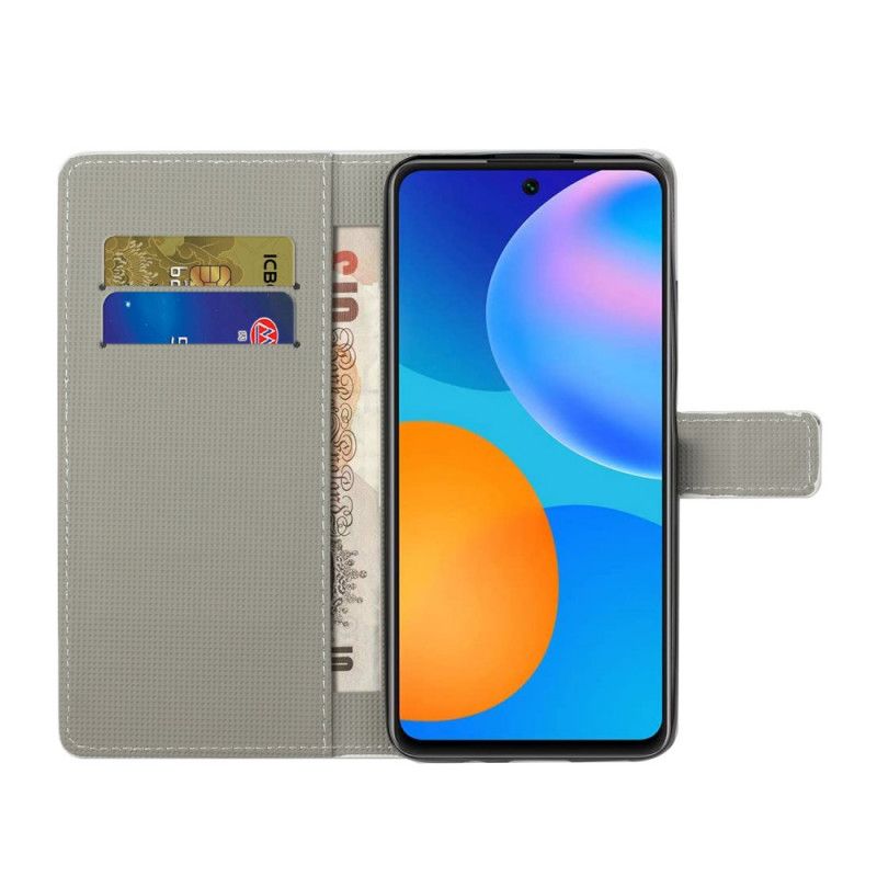 Leren Hoesje Xiaomi Redmi Note 11 Pro / Note 11 Pro Plus Ontwerp Galaxy Bescherming Hoesje