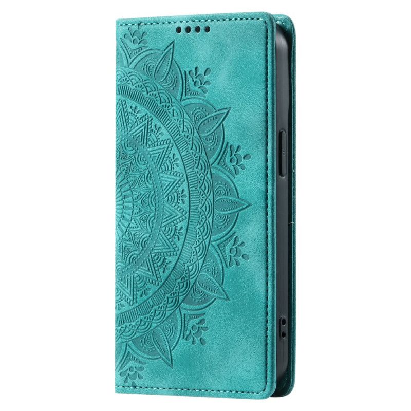 Folio-hoesje Google Pixel 10a Mandala Met Suède-effect Bescherming Hoesje