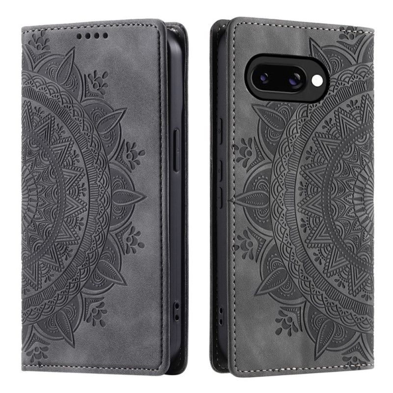 Folio-hoesje Google Pixel 10a Mandala Met Suède-effect Bescherming Hoesje