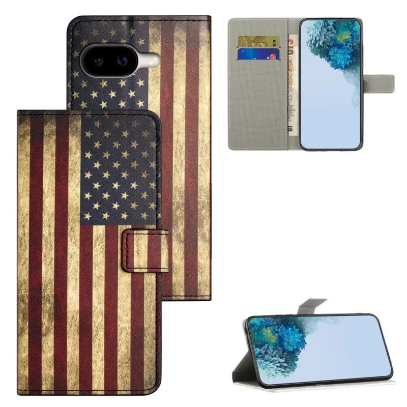 Folio-hoesje Google Pixel 10a Telefoonhoesje Amerikaanse Vlag