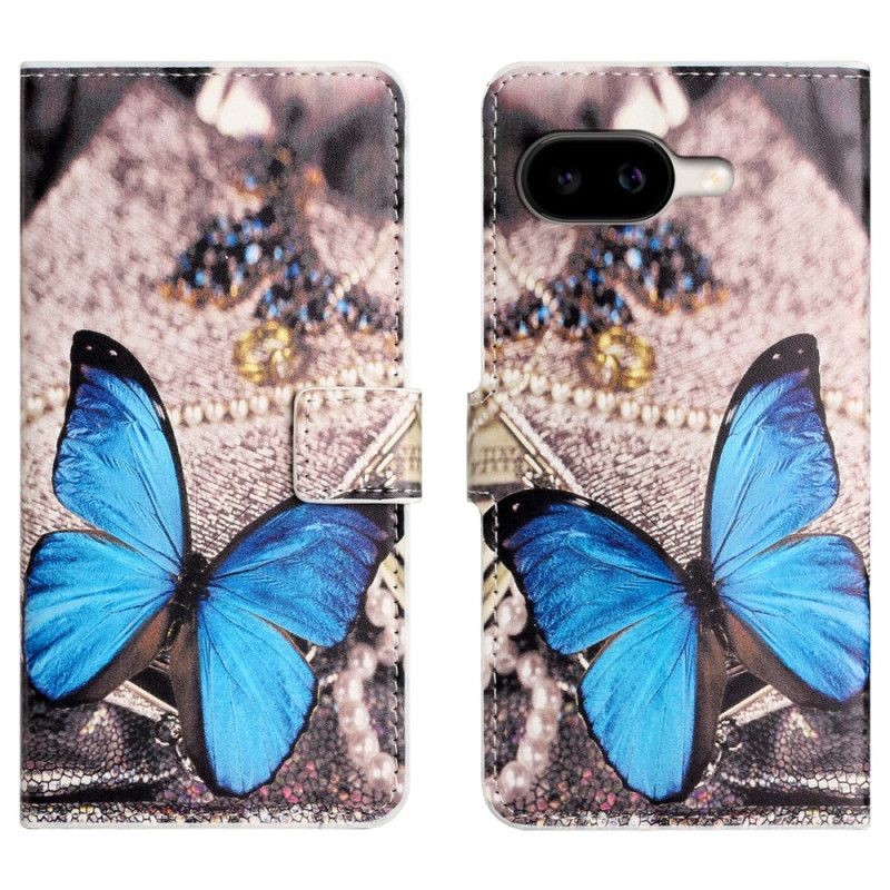 Folio-hoesje Google Pixel 10a Telefoonhoesje Blauwe Vlinder