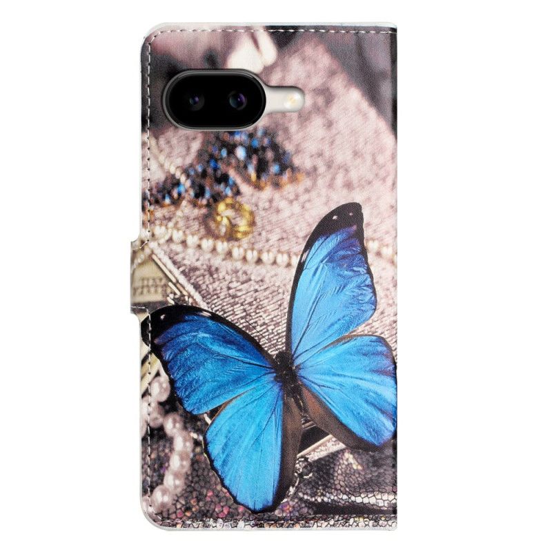 Folio-hoesje Google Pixel 10a Telefoonhoesje Blauwe Vlinder