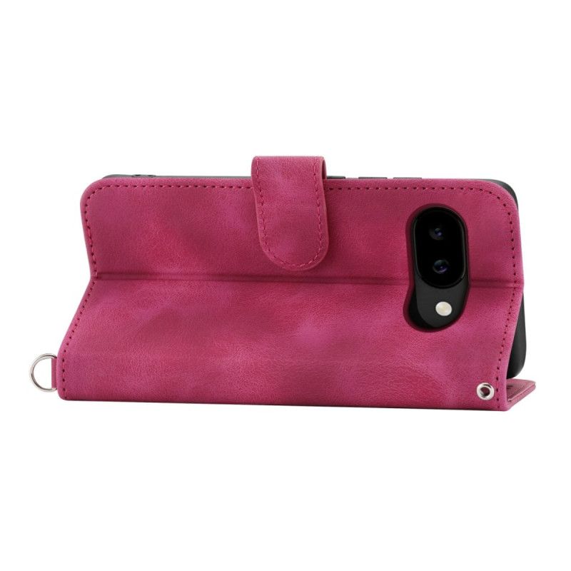 Folio-hoesje Google Pixel 10a Telefoonhoesje Mandala Suède-effect Met Schouderband