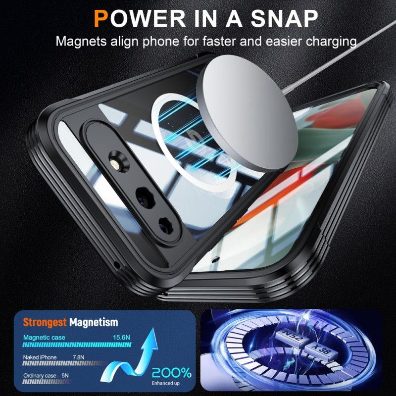 Hoesje Google Pixel 10a Magnetische Schermbeschermer Van Gehard Glas