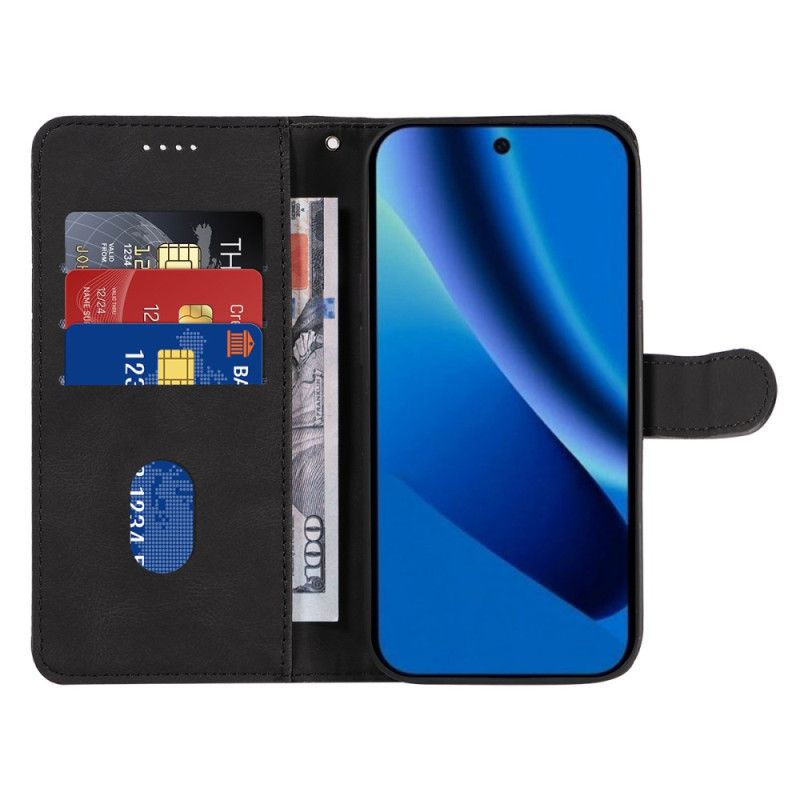 Leren Hoesje Google Pixel 10a Golvend Design Bescherming Hoesje