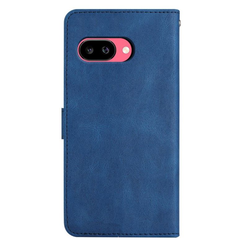 Leren Hoesje Google Pixel 10a Lijnen En Strepen Bescherming Hoesje