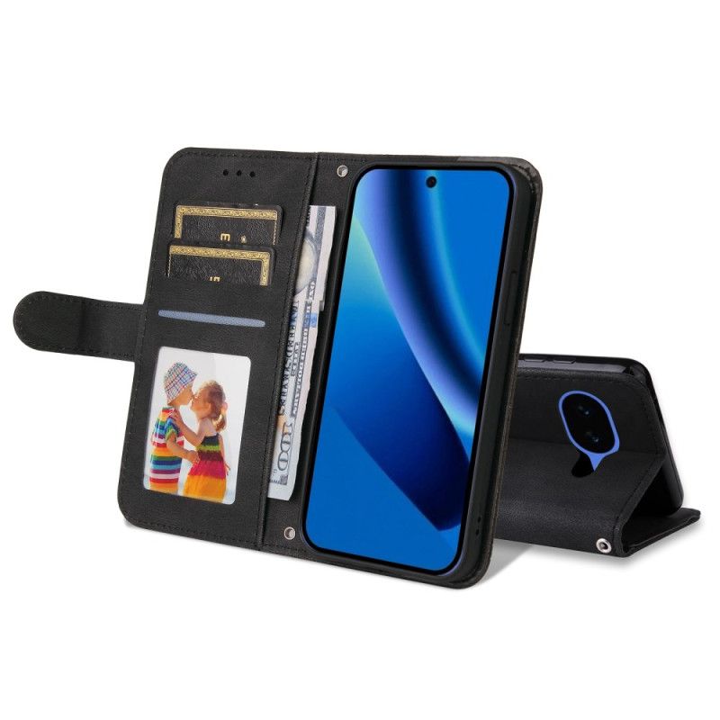 Leren Hoesje Voor Google Pixel 10a Decoratieve Klinknagel