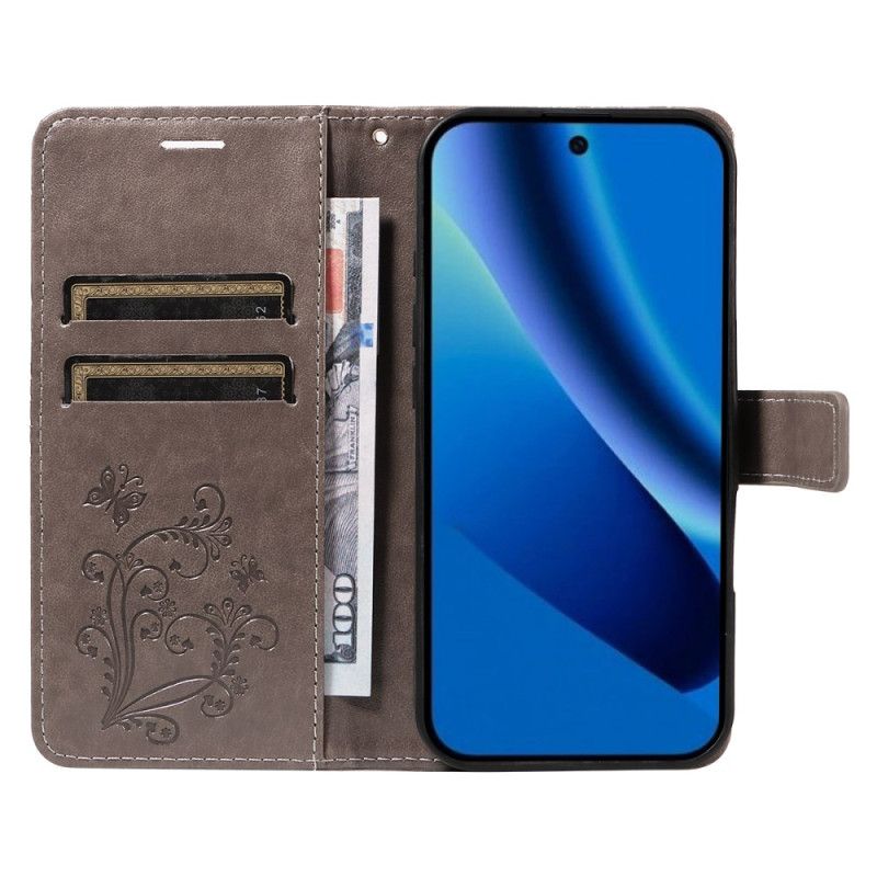 Leren Hoesje Voor Google Pixel 10a Reuzenvlinders