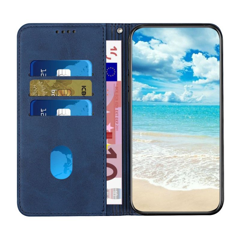 Folio-hoesje Voor Realme 8 5g Geo-leereffect