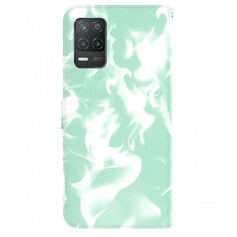 Leren Hoesje Realme 8 5g Abstract Patroon