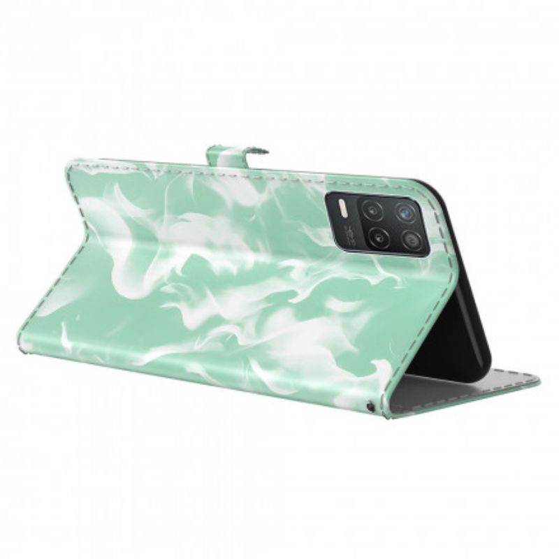 Leren Hoesje Realme 8 5g Abstract Patroon