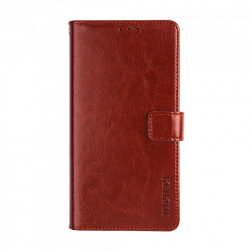 Leren Hoesje Voor Realme 8 5g Imitatieleer Idewei