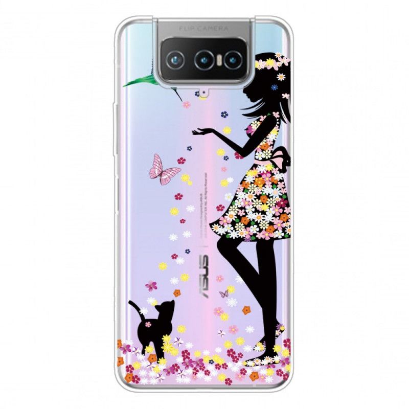 Cover Hoesje Asus Zenfone 7 / 7 Pro Telefoonhoesje Magische Vrouw