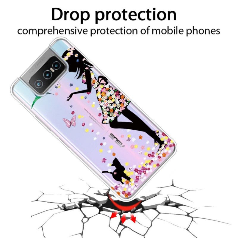 Cover Hoesje Asus Zenfone 7 / 7 Pro Telefoonhoesje Magische Vrouw