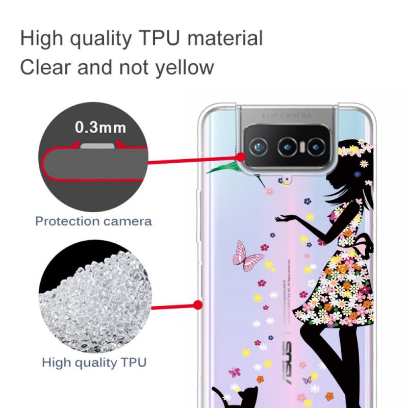 Cover Hoesje Asus Zenfone 7 / 7 Pro Telefoonhoesje Magische Vrouw