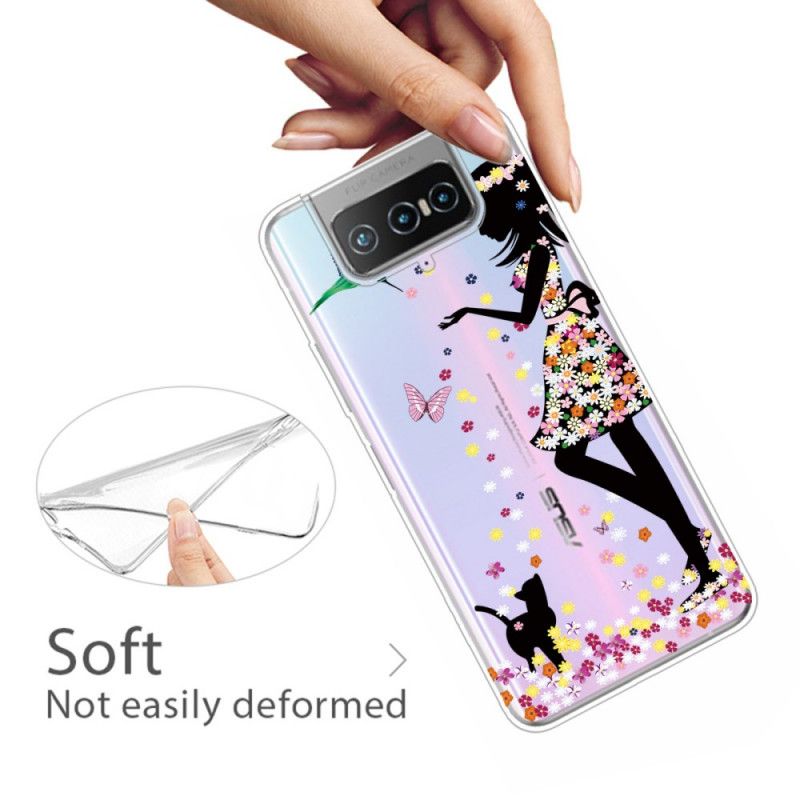Cover Hoesje Asus Zenfone 7 / 7 Pro Telefoonhoesje Magische Vrouw