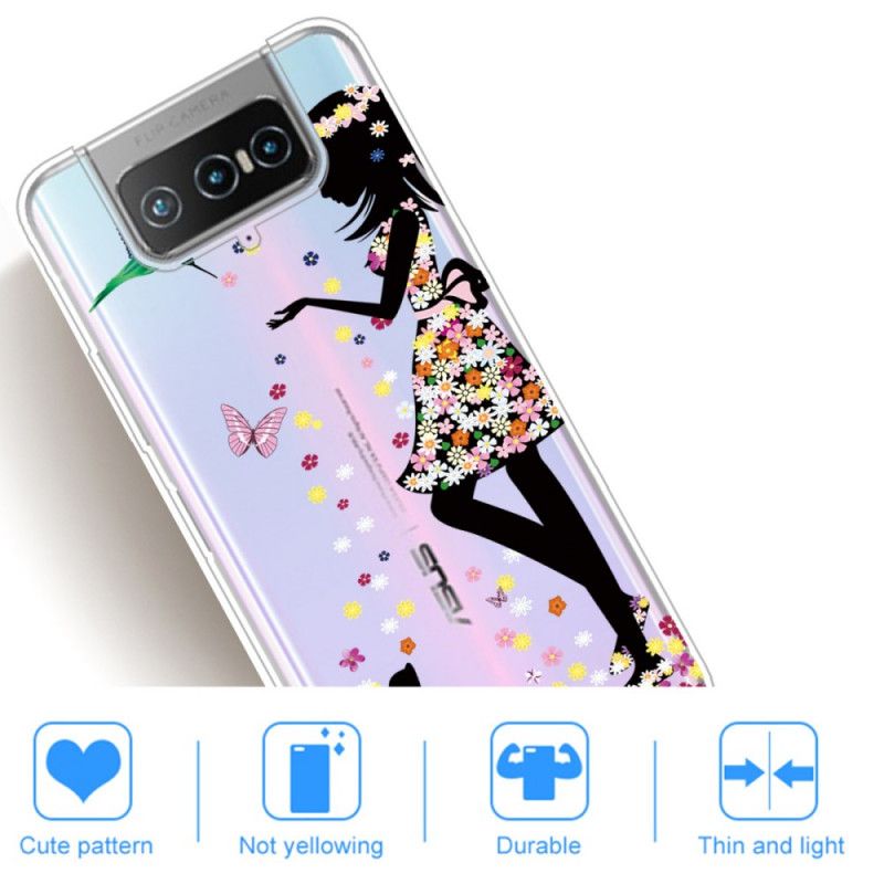 Cover Hoesje Asus Zenfone 7 / 7 Pro Telefoonhoesje Magische Vrouw