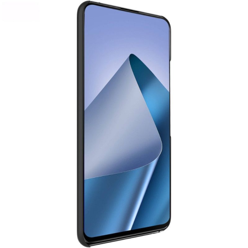 Hoesje Asus Zenfone 7 / 7 Pro Grijs Zwart Stijve Cowboy Imak