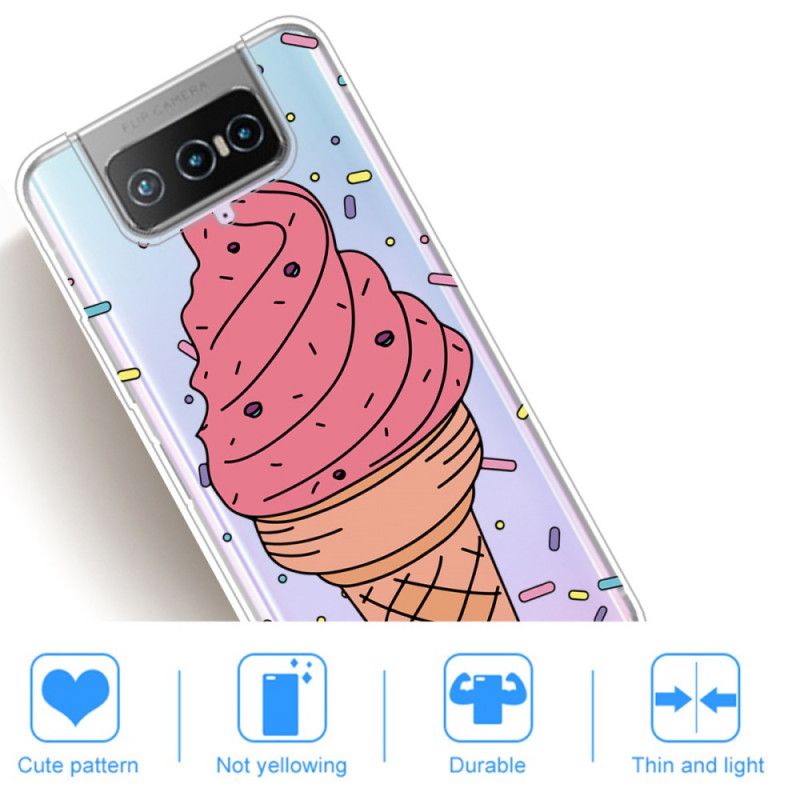 Hoesje Asus Zenfone 7 / 7 Pro Ijs