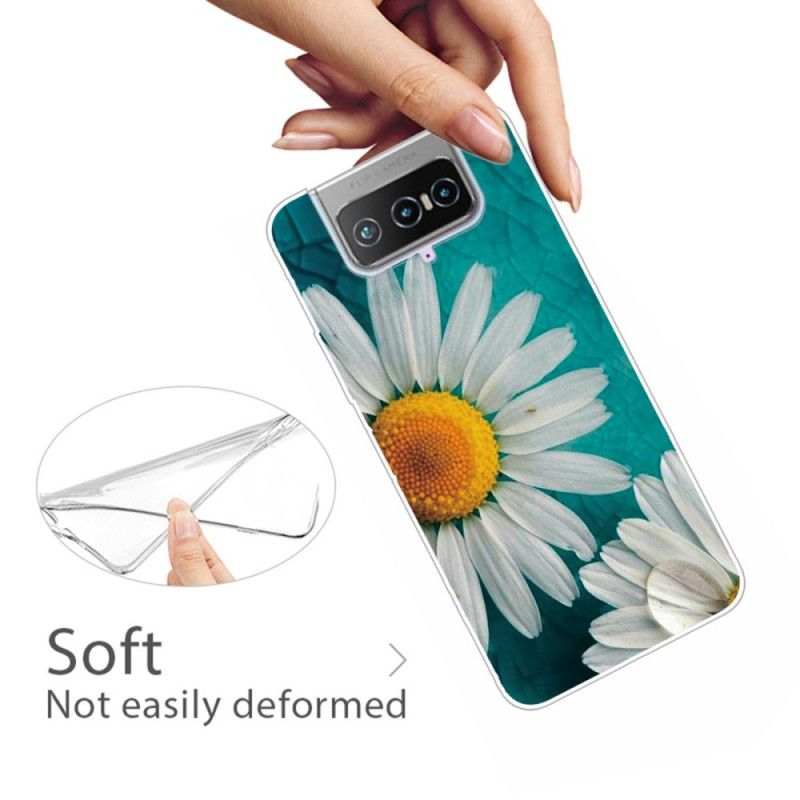 Hoesje Asus Zenfone 7 / 7 Pro Madeliefje