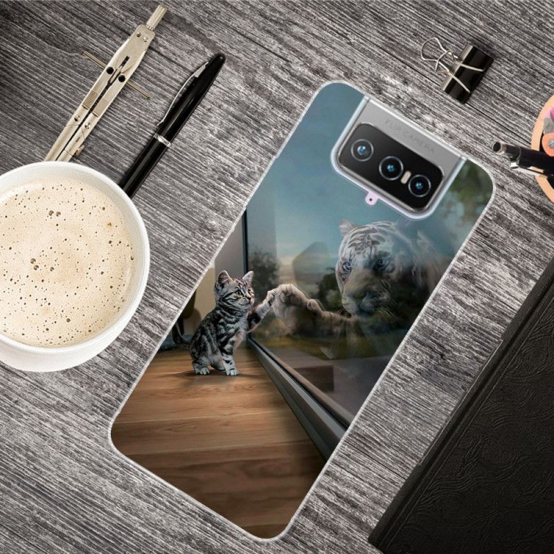 Hoesje voor Asus Zenfone 7 / 7 Pro Kattendroom