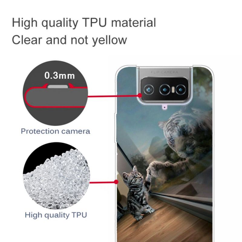 Hoesje voor Asus Zenfone 7 / 7 Pro Kattendroom