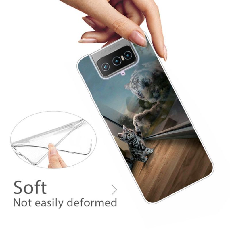 Hoesje voor Asus Zenfone 7 / 7 Pro Kattendroom