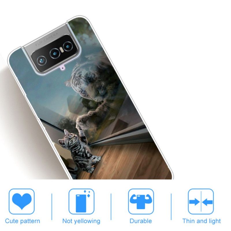 Hoesje voor Asus Zenfone 7 / 7 Pro Kattendroom