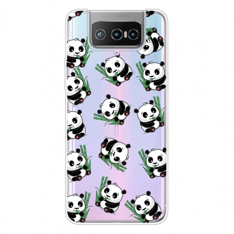 Hoesje voor Asus Zenfone 7 / 7 Pro Kleine Panda'S