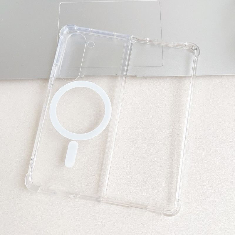 Hoesje Samsung Galaxy Z Fold 5 Transparant Magsafe-compatibel
