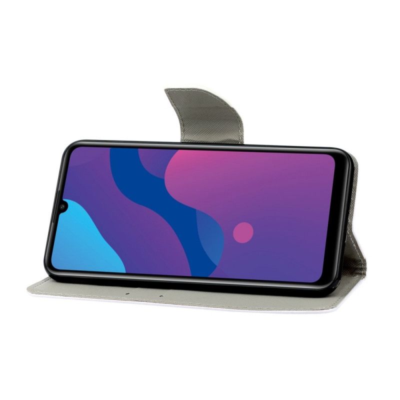 Bescherming Hoesje Honor 9A Telefoonhoesje Nerd String Vos