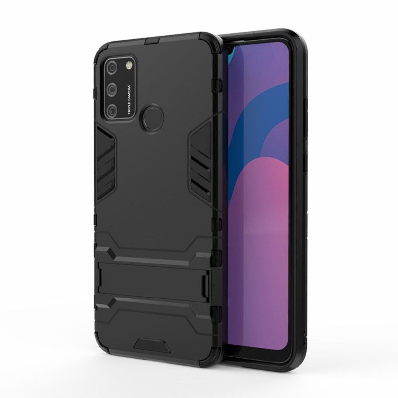 Case Hoesje Honor 9A Rood Zwart Telefoonhoesje Ultrabestendig