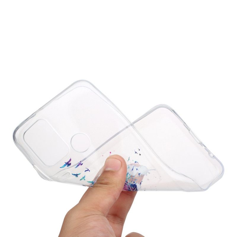 Case Hoesje Honor 9A Telefoonhoesje Transparante Veren