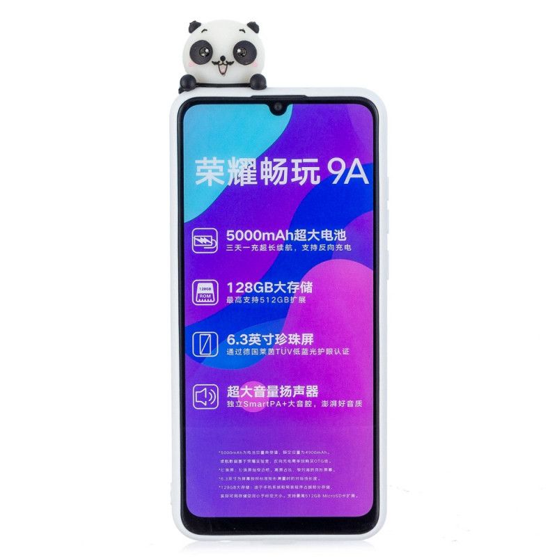 Hoesje voor Honor 9A Coole 3D Panda